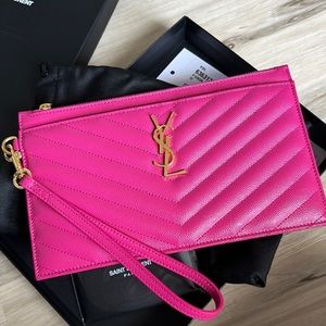 Authentic YSL Pouch